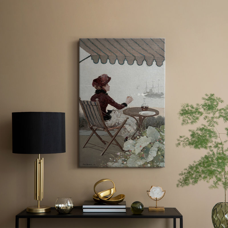 Impression de portrait rétro L III - galerie Cavas, H 12 po x l 8 po