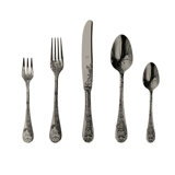 Casablanca Flatware Set with Cake Forks - 30 Pieces - Gold
