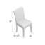 Chaise de salle à manger rembourrée Conde-19100007