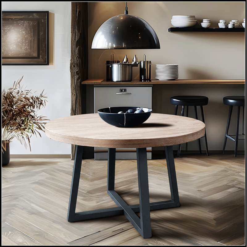 Table de salle à manger élégante avec conception compacte et fabrication durable pour les maisons modernes et les petits espaces.