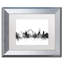« london england horizon bw », reproduction d’impression sur toile encadrée-17766353-40360664-73581874