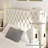 Milun Queen white Upholstered Platform Bed with Wingback and LED-1067191839-842941961