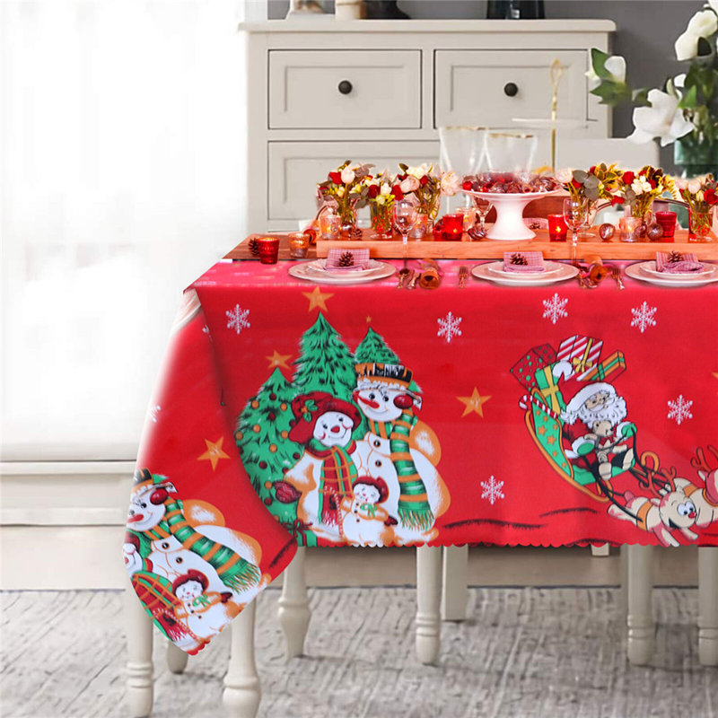 Alida Christmas Tablecloth, 144cm W x 217cm L