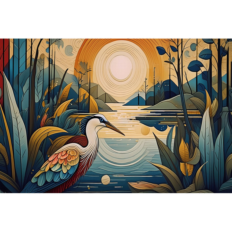 Sunrise Reflection, 20" H x 30" W