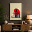 Elephant Over City Modern - Print-136791763-136791765