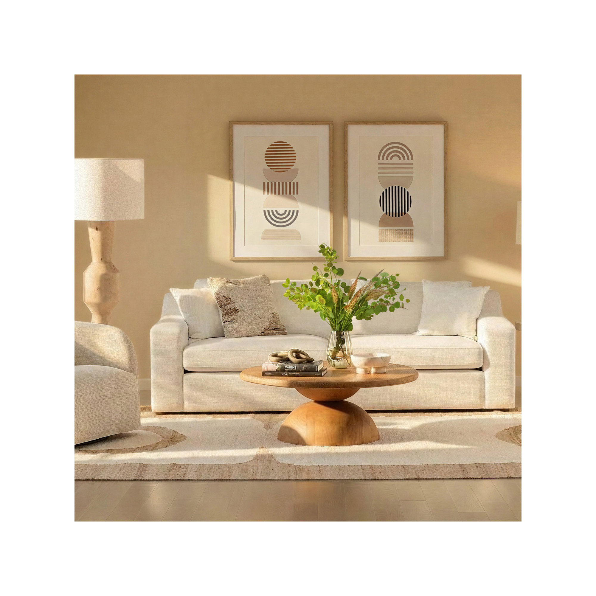 Saria Solid Wood Single Coffee Table