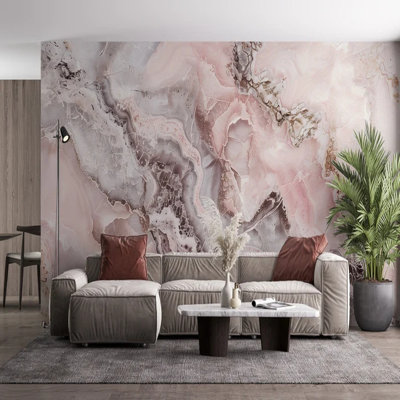 Pink Marble Luxury Onyx Wallpaper