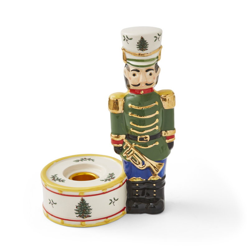Spode, Christmas Tree - Nutcracker Candle Holder