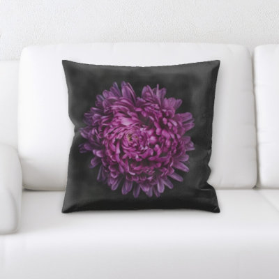 Coussin décoratif fleurs