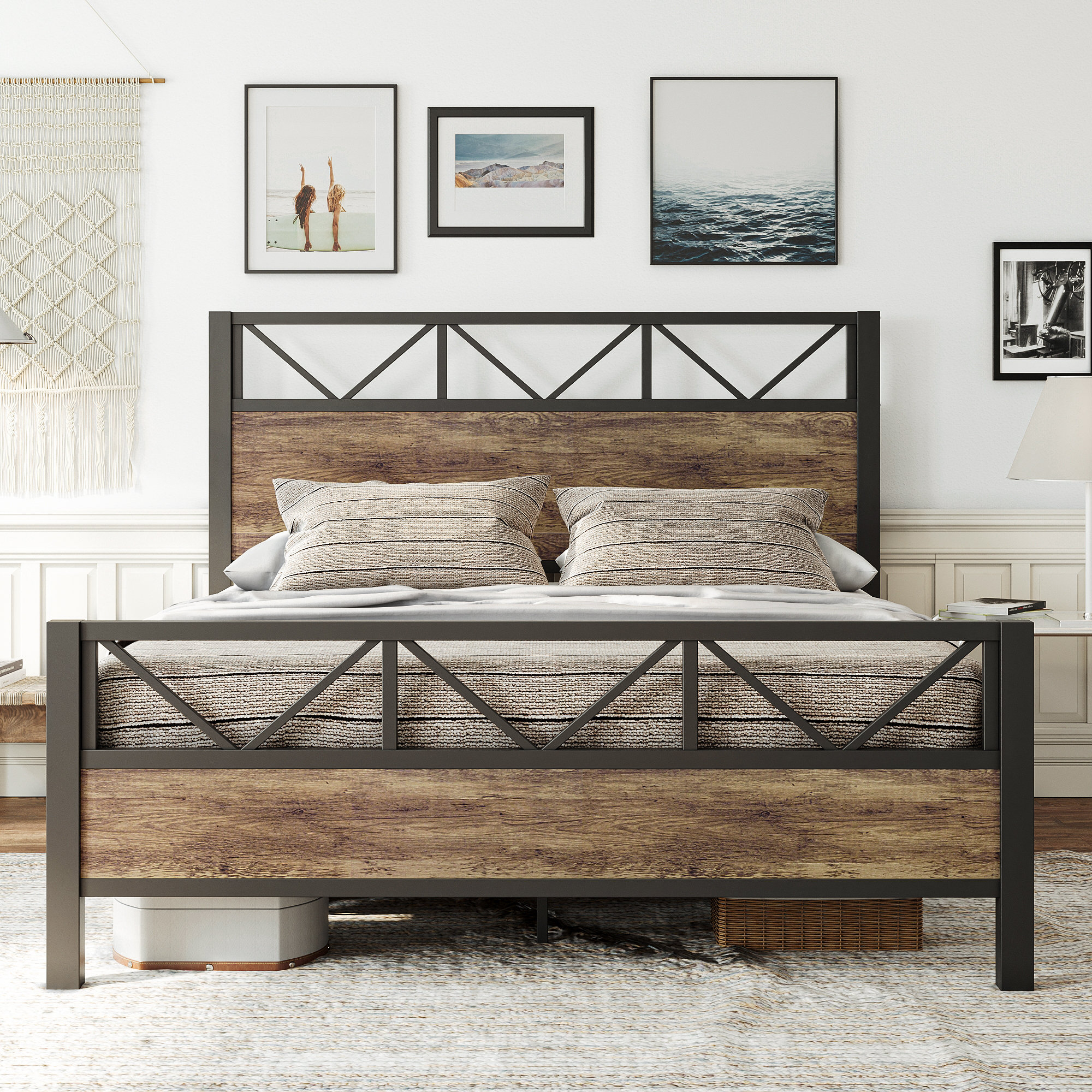 17 Stories Wykeisha Platform Bed & Reviews 