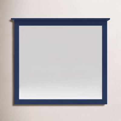 Monza Wood Rectangle Wall Mirror