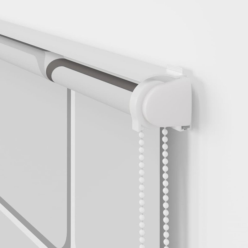17 Stories Shower Roller Blind With Cassette 150X240 Cm Fabric Width 146 Cm, 80cmW x 240cmL