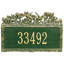 Woodland 1-Line Wall Address Plaque-2049720735-2049720730