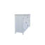 Armoire d'appoint 60 "avec 4 portes, buffet rustique en bois rustique - Armoire polyvalente avec rangement pour rangement et organisation