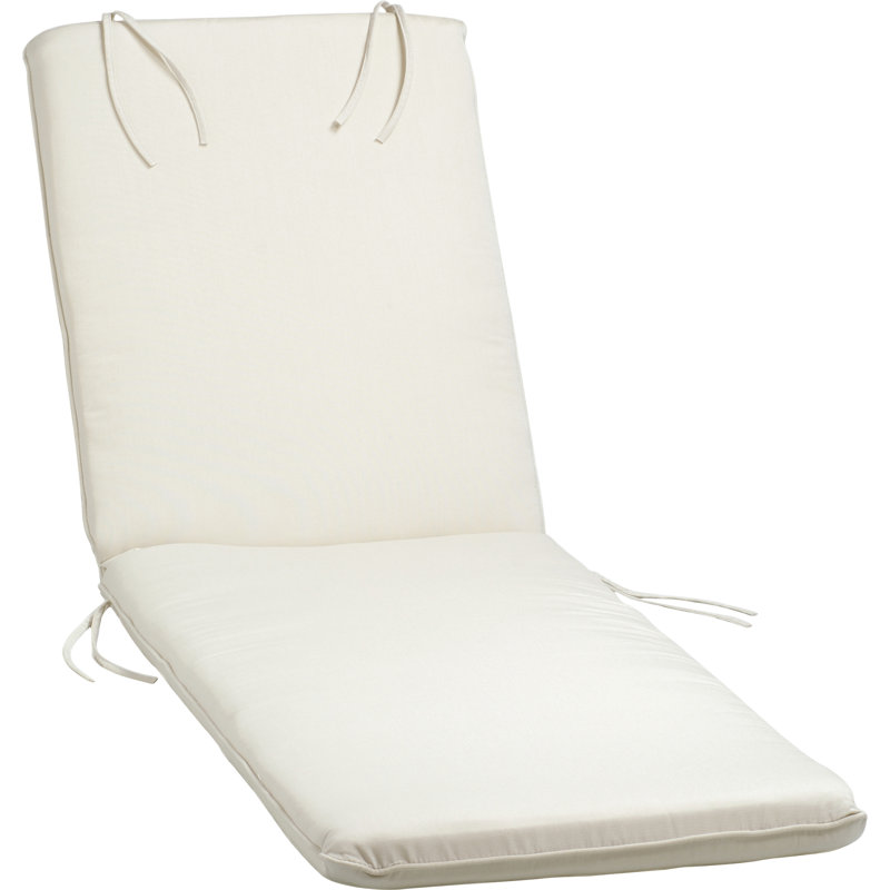 Chaise longue / coussin de dossier Sunbrella, Canevas