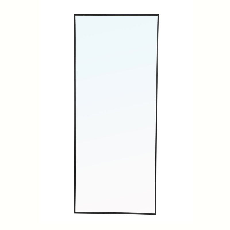 Miroir mural Sabine, 36 po x 24 po, Noir