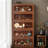 23.62"Brown solid wood display shelf bookcase-1311577467
