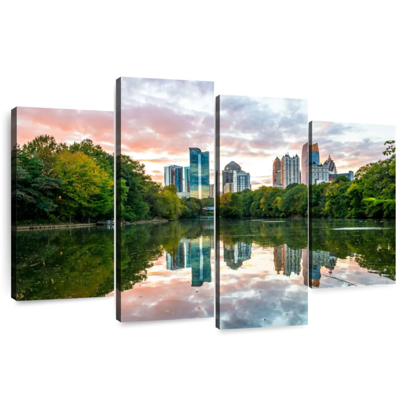 Harpa Midtown Atlanta Park, H 54 po x l 84 po