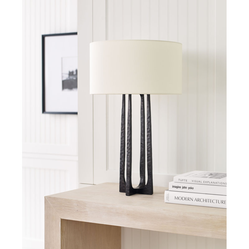 Scala Table Lamp, Gilded Iron