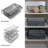 3 Storage Bins - Basket Set for Storage - Small, Medium, and Large Organizers-2025899816