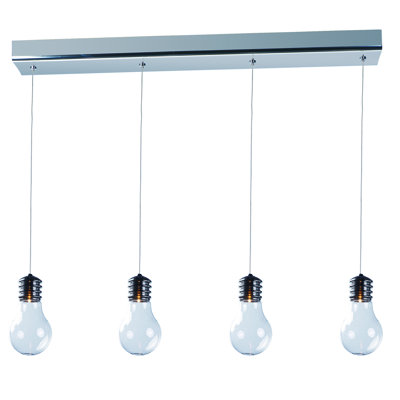 Luminaire suspendu 4 lumières Kifer