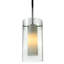 Luminaire suspendu cylindrique à 1 lumière Andelynn