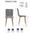 Ellarine 18.3'' H Fabric Upholstered Side Chair