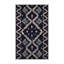 Tapis gris soyeux et moelleux-647003077