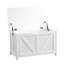  Commode de rangement pour hall d'entrée rétro avec plateau rabattable et charnières-1213485365