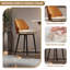 Tabouret de bar 40,16 po H-Orange-704118446-704118443