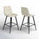 Seidman 26" Upholstered Low Back Counter Stool