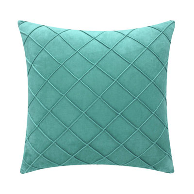 Housse de coussin carré en velours et insert