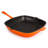 Neo 2Pc Cast Iron Set: 11" Grill Pan & With Slotted Steak Press, Oyster-77299450