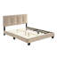 Mobilier de chambre en bois massif capitonné-357362838-357362833