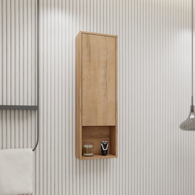 37.38"H Wall-Mounted Bathroom Cabinet