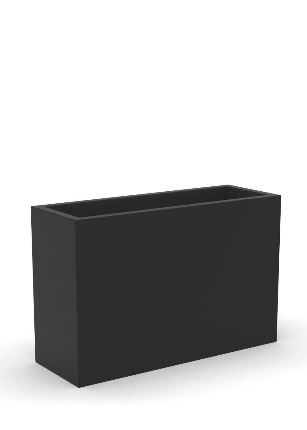 Kenroy Planter Box, 26" H x 39.5" W x 14" D, Black