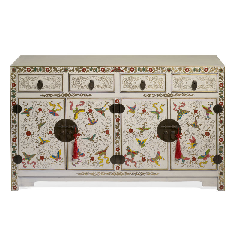 Hangzhou 145cm Sideboard, Cream Lacquer