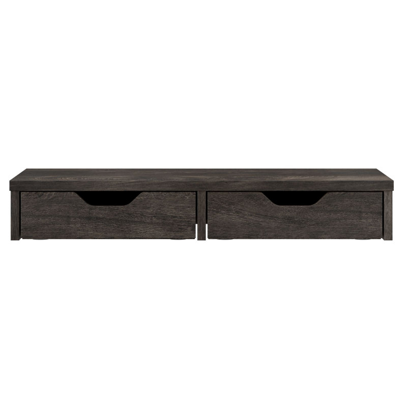 Support pour écran Aspen, Hickory gris foncé