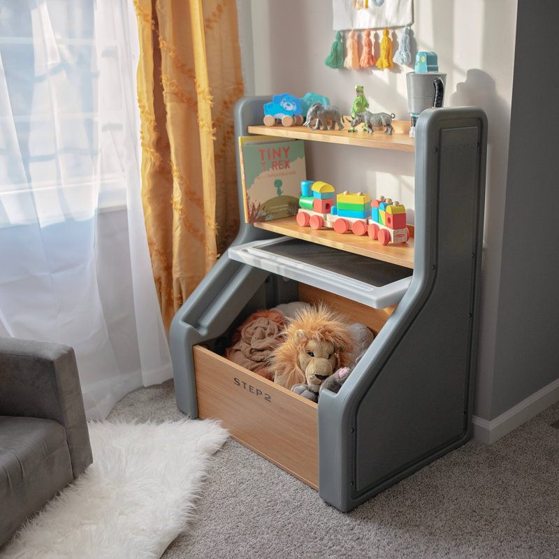 Step2 Harmony Toy Box, Sage Gray