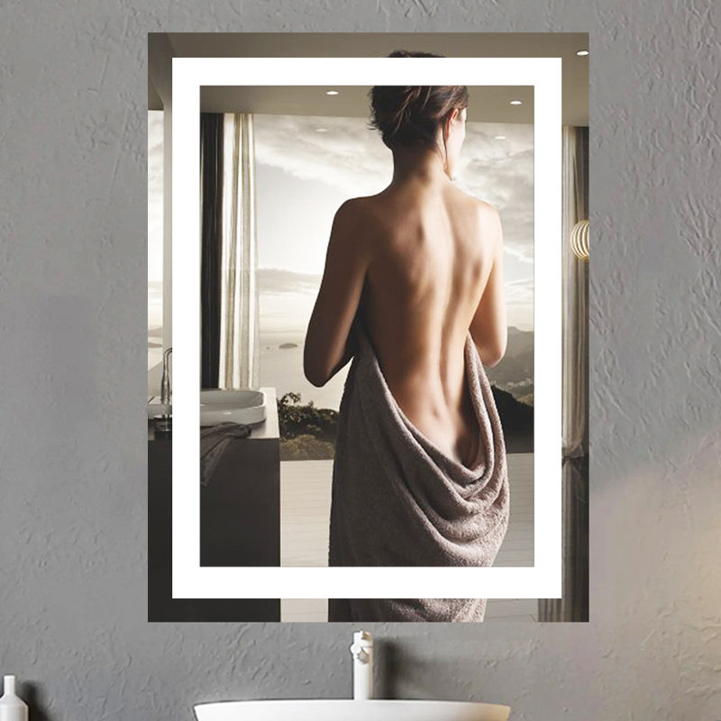 Ayjah Flat Wall Mirror