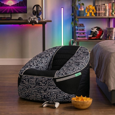 Alpha Kids Gaming Bean Bag Childrens Beanbag
