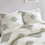 Ensemble d'édredon en chenille en mélange de coton pour lit double / grand 3 pièces