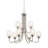 9 - Light Steel Dimmable Chandelier-834137643
