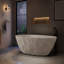 Baignoire autoportante blanche 59 po Owen
