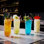 Verres transparents Tiki 450 ml - (ensemble de 4)