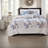 Reversible Bedding Sets, King Cal King Microfiber Floral, Modern Home