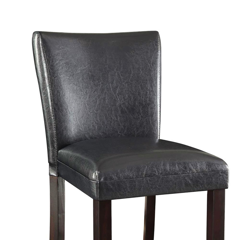 Tabouret de bar cappuccino et noir (ensemble de 2)