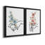 «Hands And Flowers I», ensemble de 2 reproductions d'art sur toile encadrées-9774154-9774160