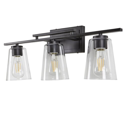 Wayfair | 3 Light Vanity Light Bathroom Vanity Lighting You'll Love in 2023