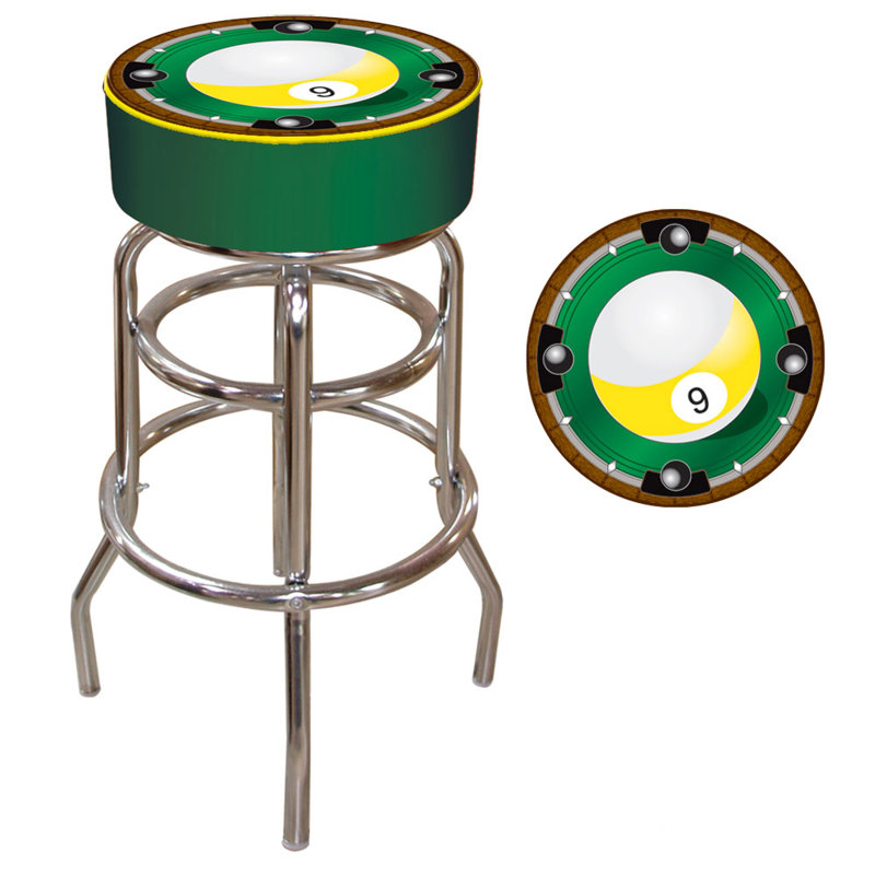 Swivel Upholstered Counter Stool